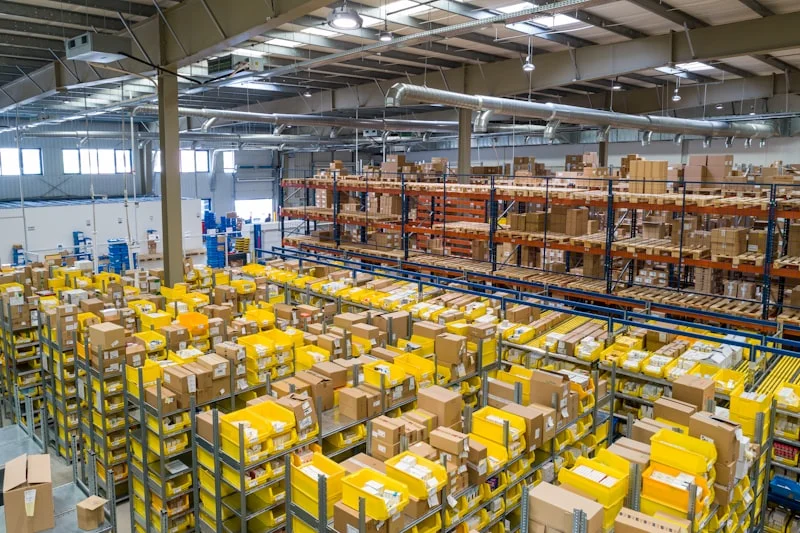 Warehouse tarp and enclosure application